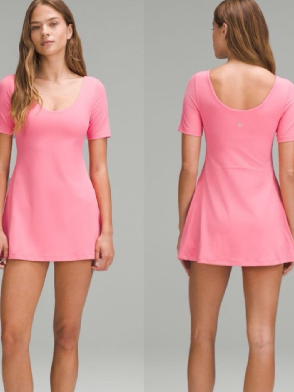 Lululemon Align Short Sleeve Dress Nulu Size 12